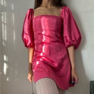 LPA hot pink holiday Barbie style dress XS
Mini dress